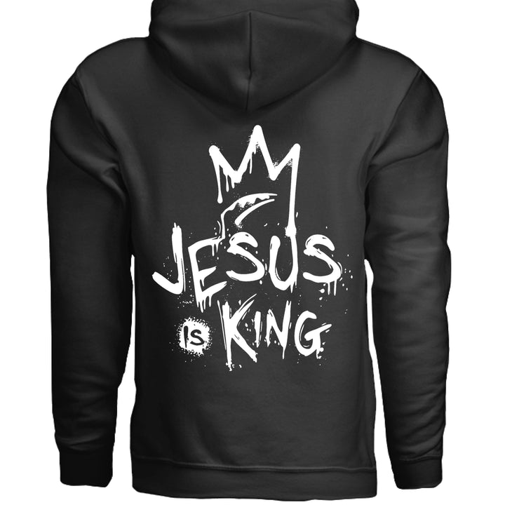 Jesus is King Hoodie - - Stone & Sling