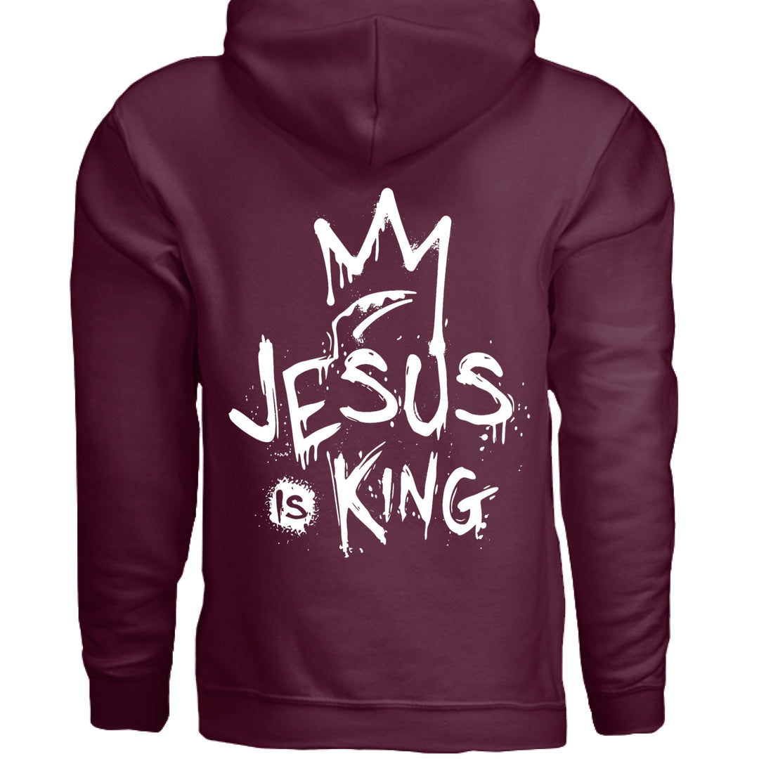 Jesus is King Hoodie - - Stone & Sling