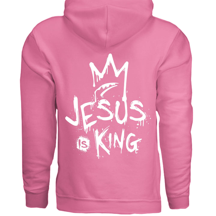 Jesus is King Hoodie - - Stone & Sling