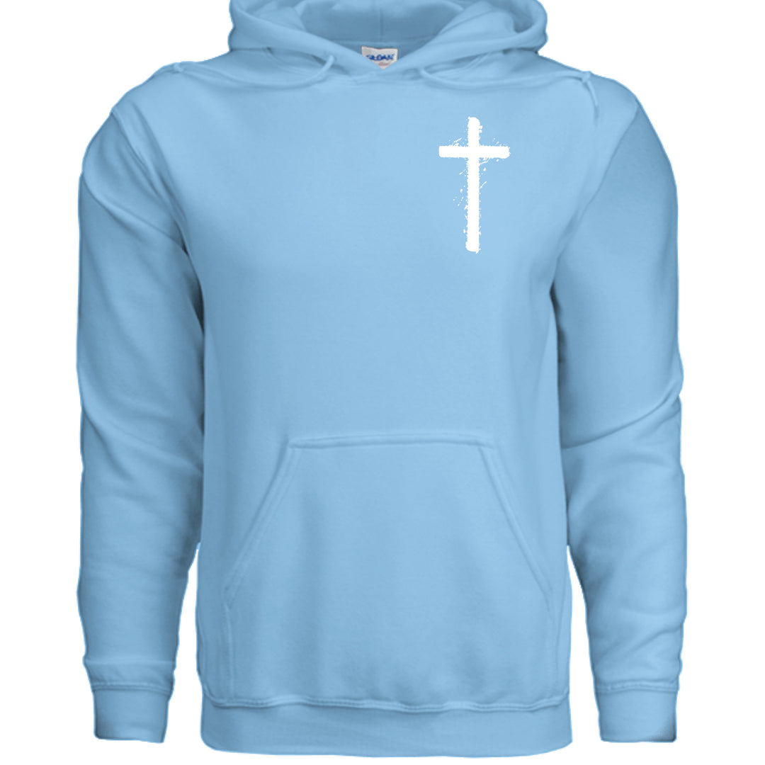Jesus is King Hoodie - Sky - Stone & Sling