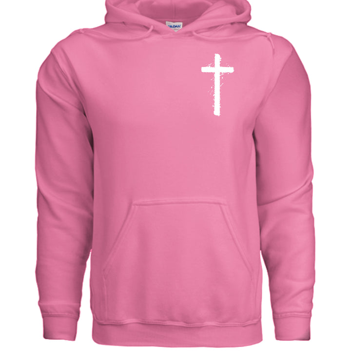 Jesus is King Hoodie - Pink Lemonade - Stone & Sling