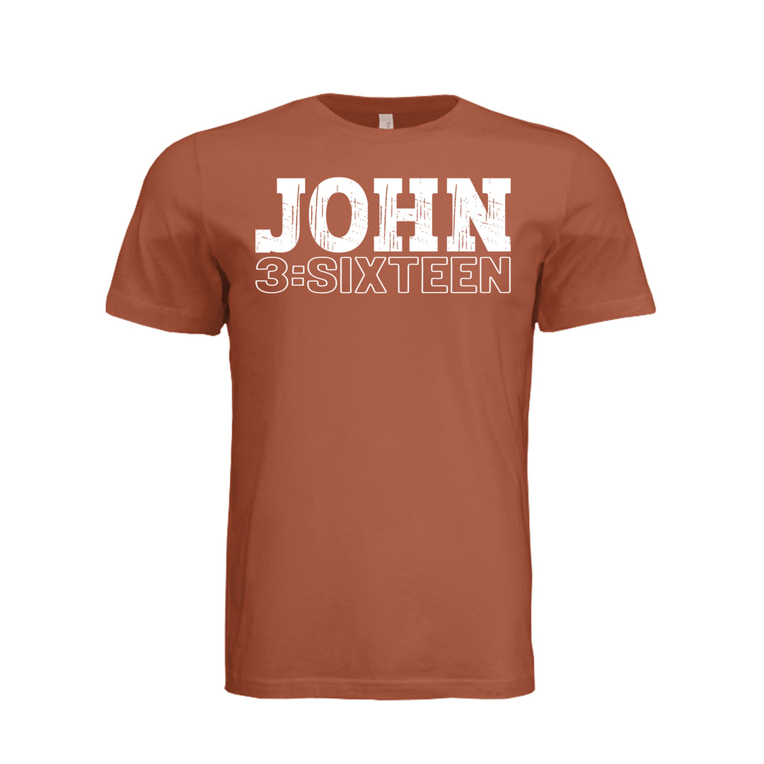 John 3:Sixteen Unisex Tee - Autumn - Stone &amp; Sling