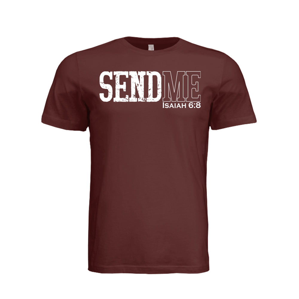 Send Me Unisex Tee - Maroon - Stone & Sling