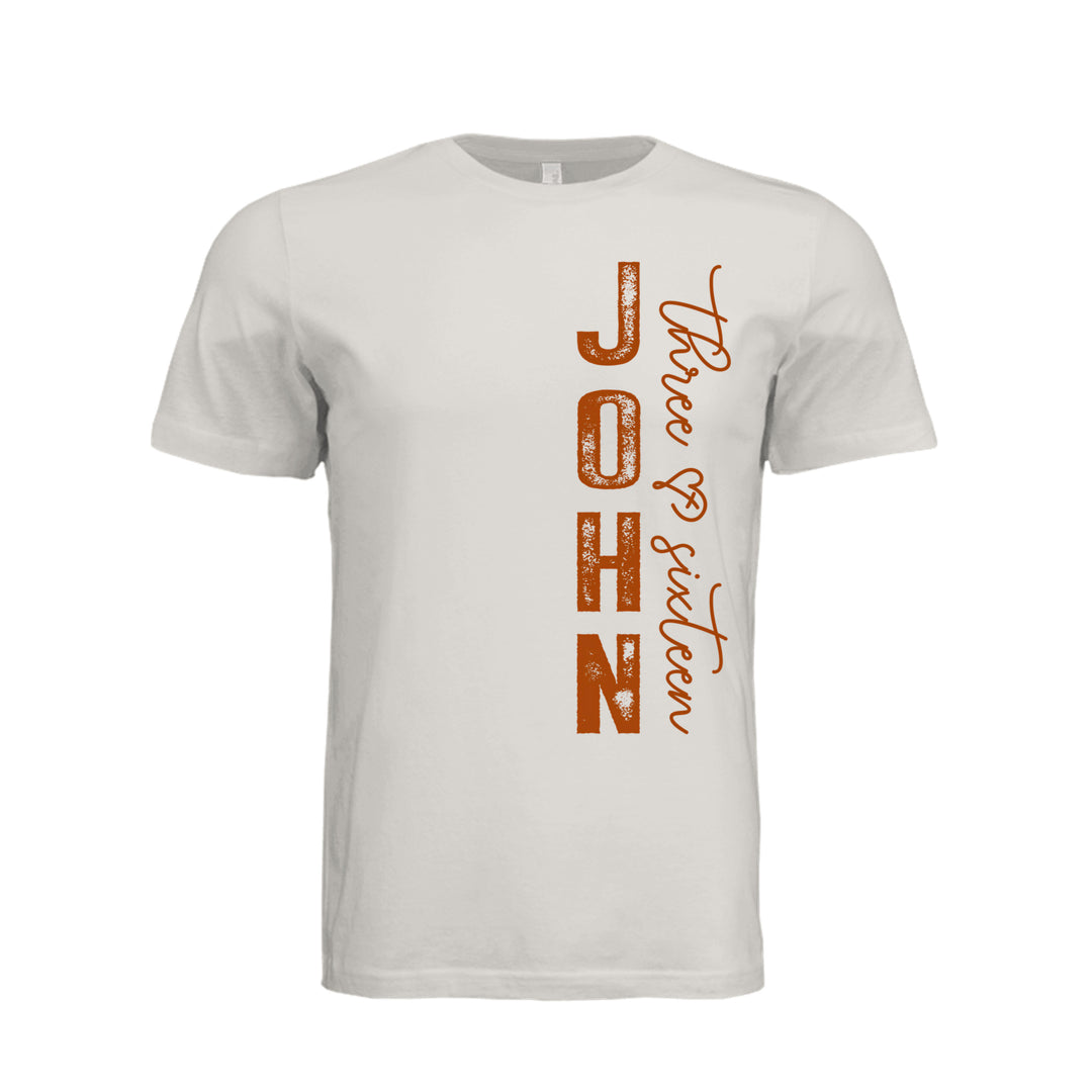 John 3:16 Unisex Tee - Vintage White - Stone &amp; Sling