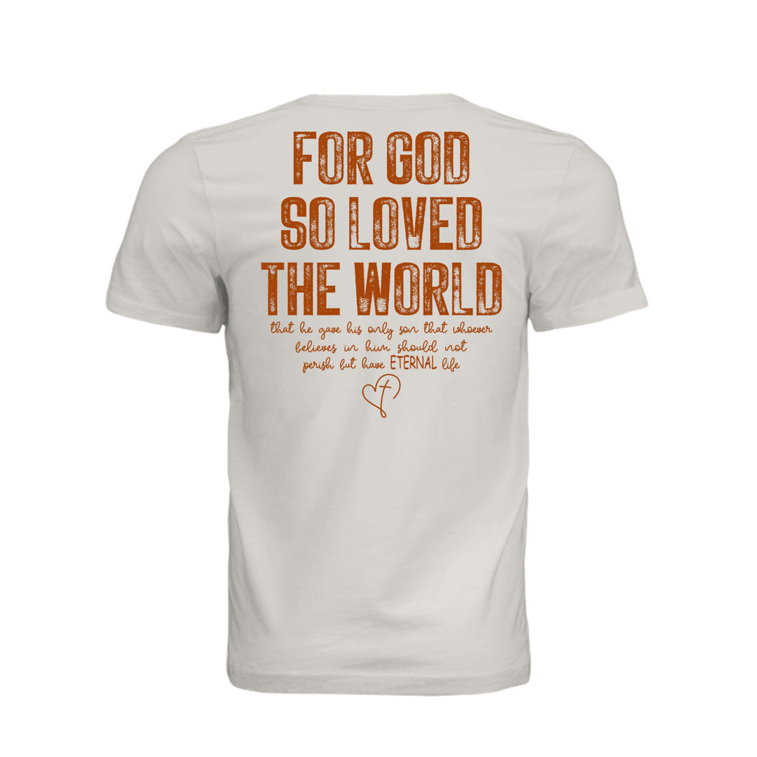 John 3:16 Unisex Tee - - Stone &amp; Sling