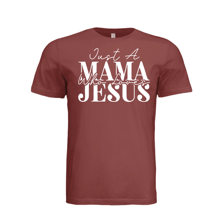 Just A Mama Unisex Tee - Clay - Stone &amp; Sling