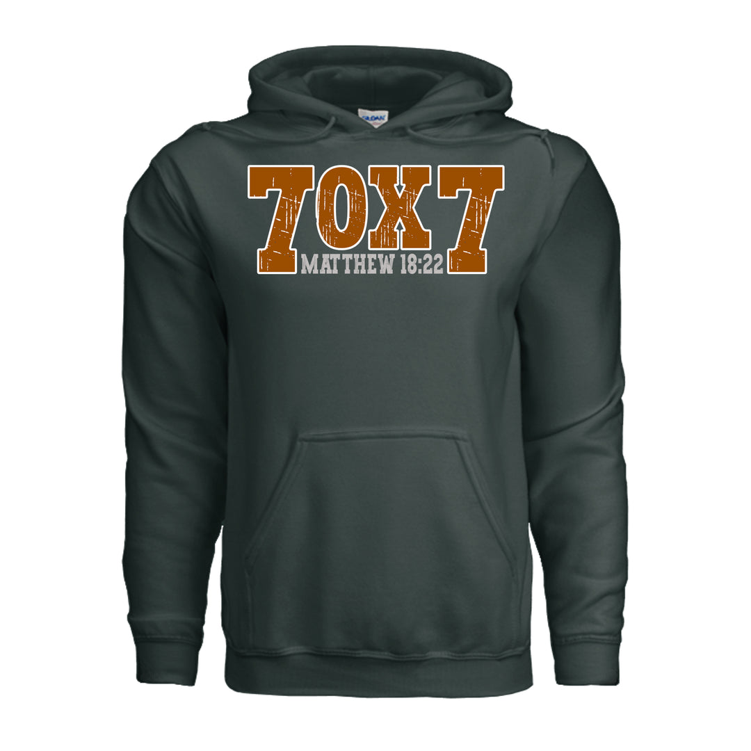Seventy Times Seven - Hoodie - Forest Green - Stone & Sling
