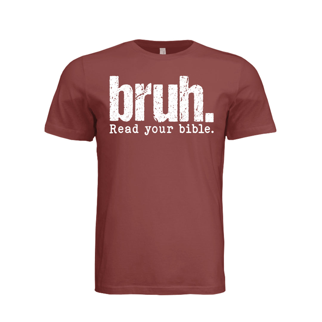 Bruh Read Your Bible Unisex Tee - Clay - Stone & Sling