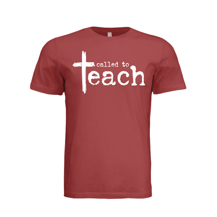 Called To Teach Unisex Tee - Rust - Front - Stone &amp; Sling