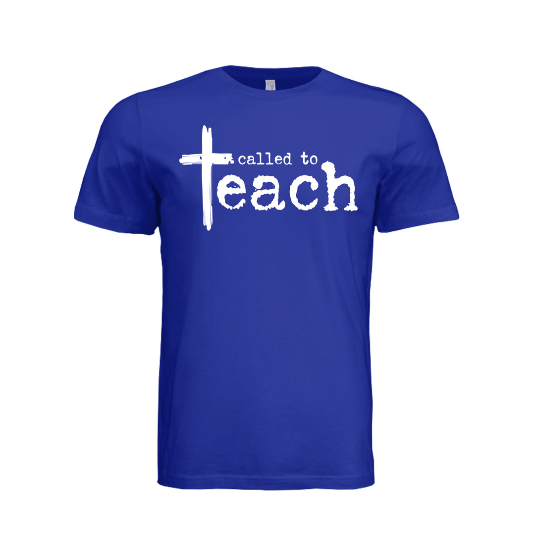Called To Teach Unisex Tee - Team Navy - Front - Stone &amp; Sling
