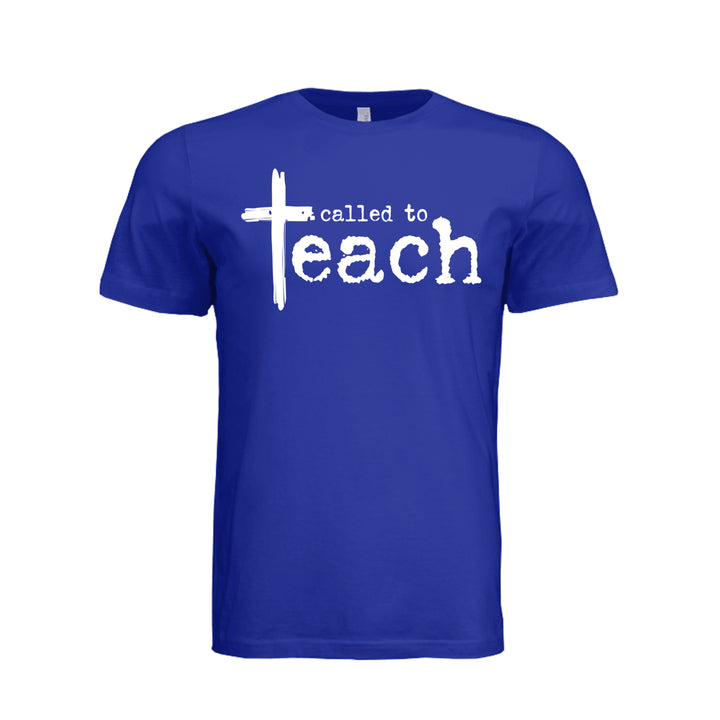 Called To Teach Unisex Tee - Team Navy - Front - Stone &amp; Sling