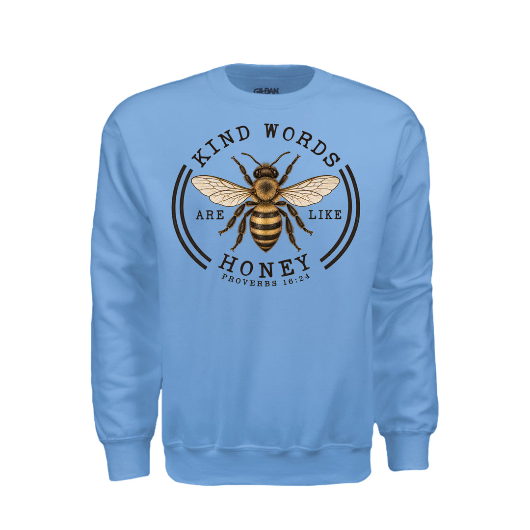 Kind Words Sweatshirt - Carolina Blue - Stone & Sling