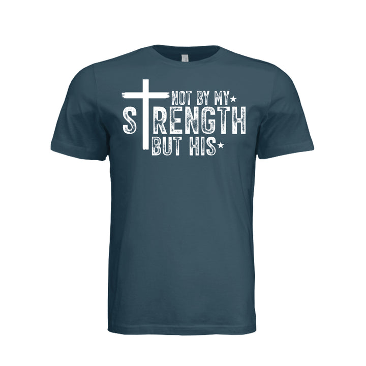 Not by My Strength Unisex Tee - Atlantic - Stone &amp; Sling