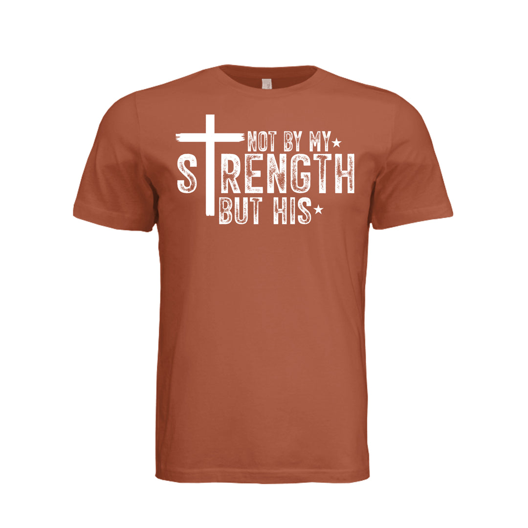 Not by My Strength Unisex Tee - Autumn - Stone &amp; Sling