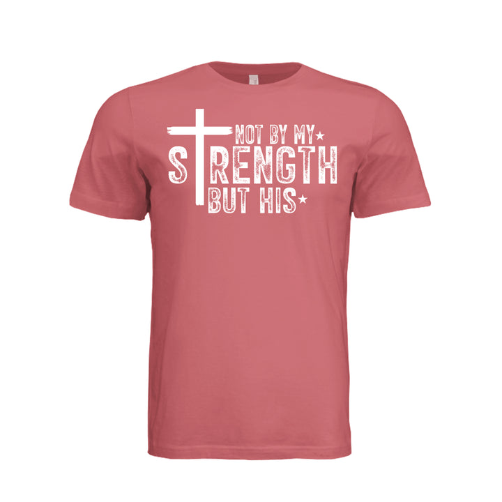 Not by My Strength Unisex Tee - Coral - Stone &amp; Sling