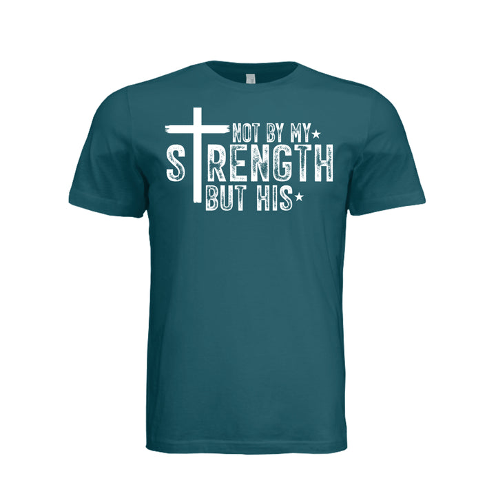 Not by My Strength Unisex Tee - Deep Teal - Stone &amp; Sling