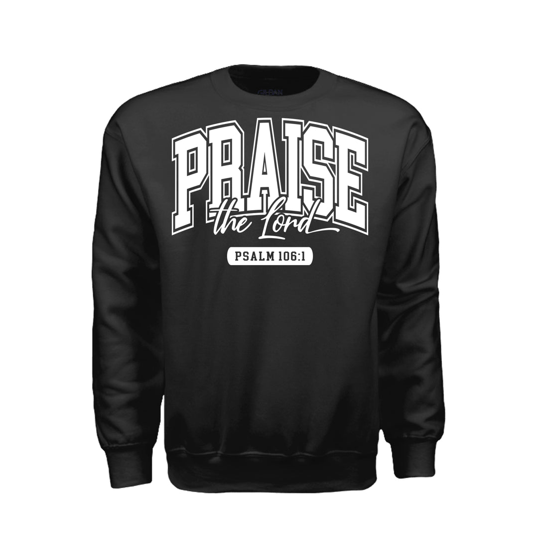Praise the Lord Sweatshirt - Black - Stone &amp; Sling