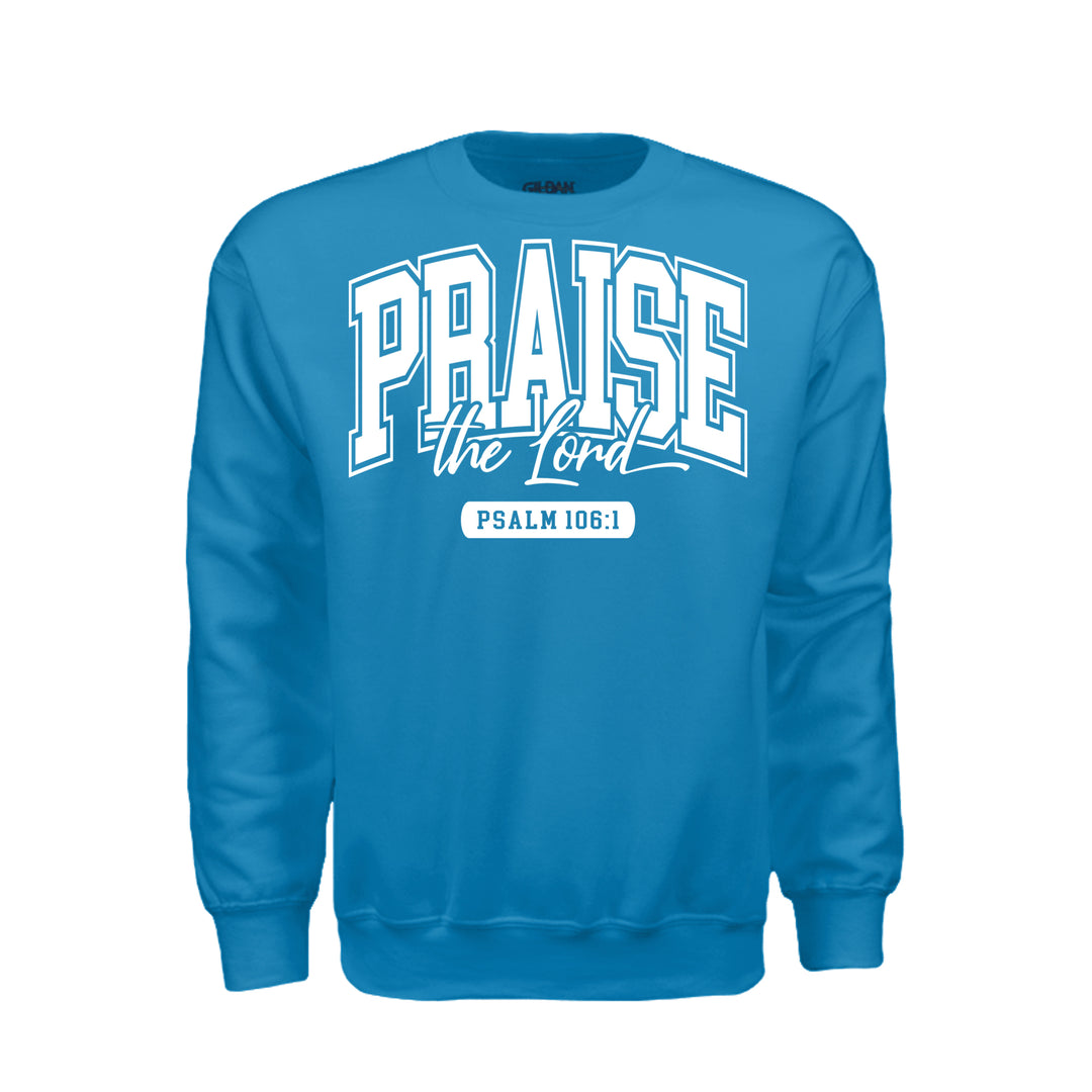 Praise the Lord Sweatshirt - Sapphire - Stone &amp; Sling