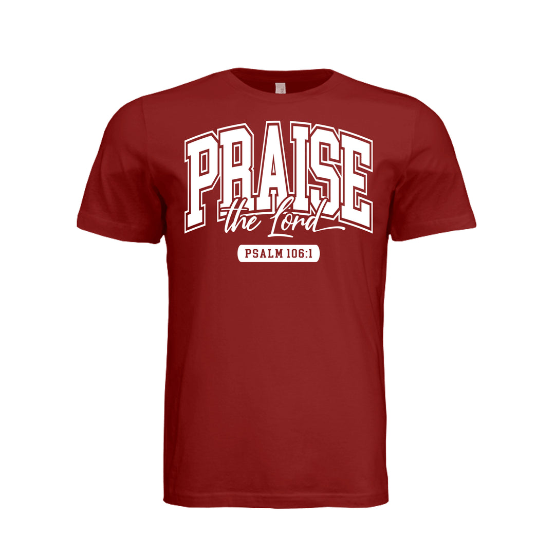Praise the Lord Unisex Tee - Cardinal - Stone &amp; Sling