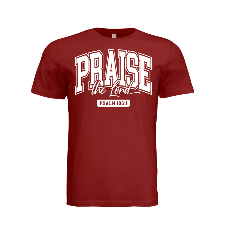 Praise the Lord Unisex Tee - Cardinal - Stone &amp; Sling