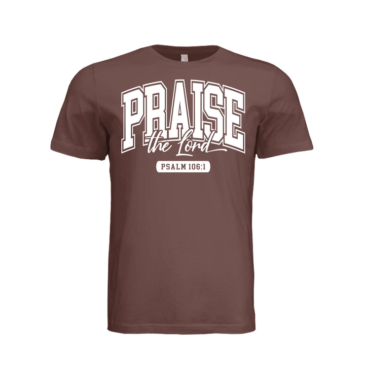 Praise the Lord Unisex Tee - Chestnut - Stone &amp; Sling