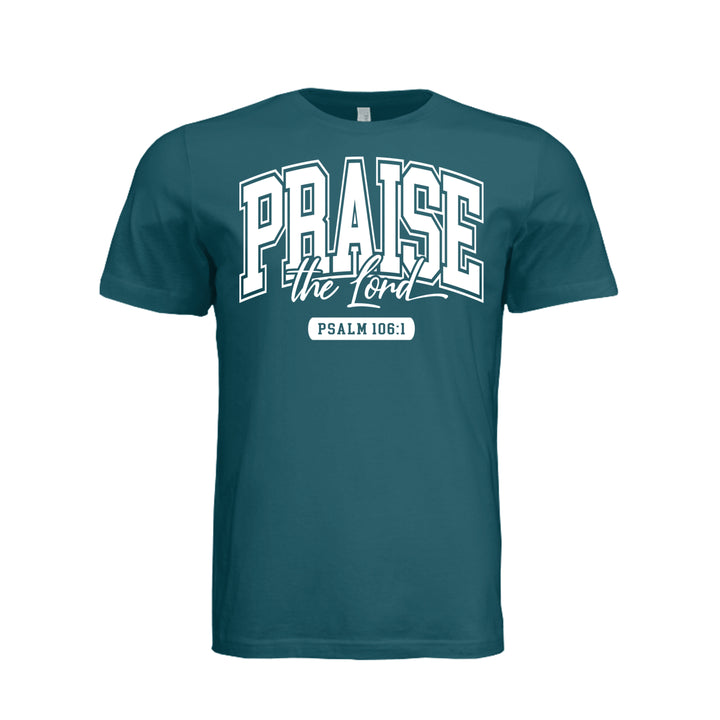 Praise the Lord Unisex Tee - Deep Teal - Stone &amp; Sling