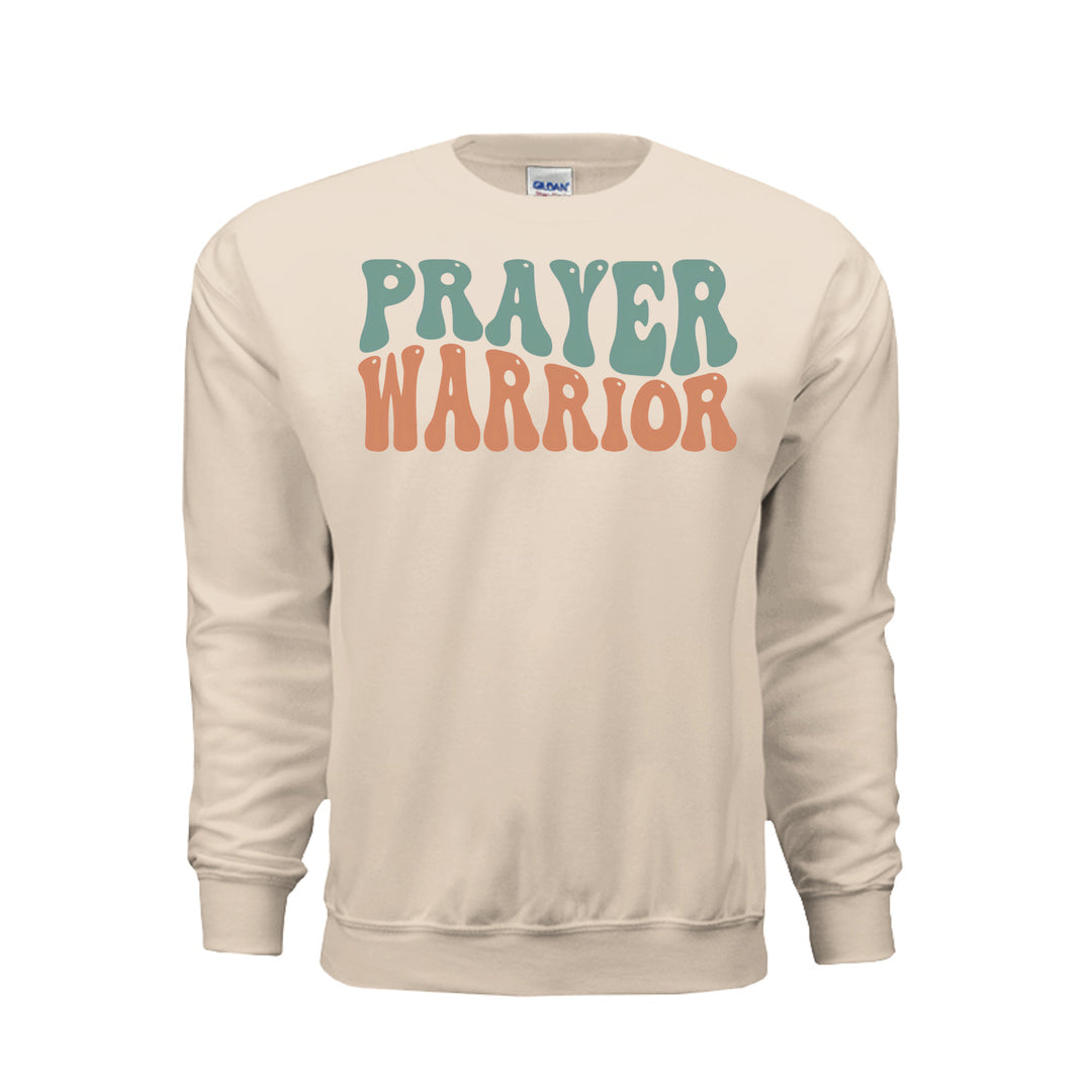 Prayer Warrior Sweatshirt - Sand - Stone &amp; Sling