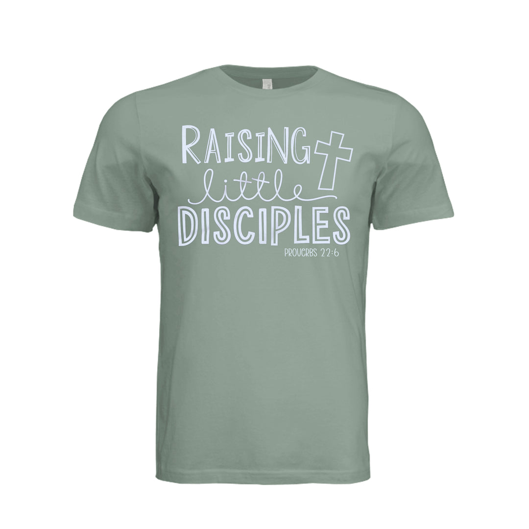 Raising Little Disciples Unisex Tee - Sage - Stone &amp; Sling