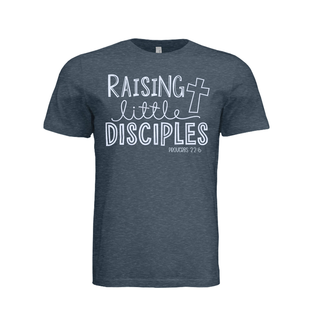 Raising Little Disciples Unisex Tee - Vintage Navy - Stone &amp; Sling