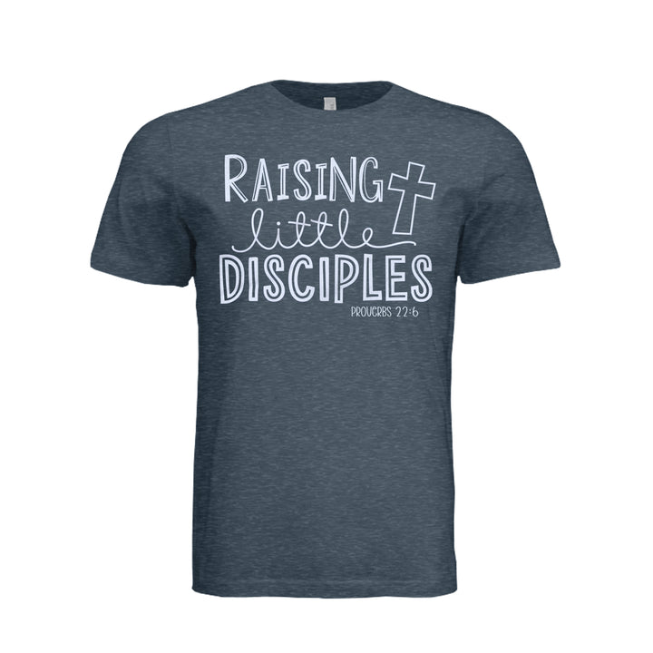 Raising Little Disciples Unisex Tee - Vintage Navy - Stone &amp; Sling