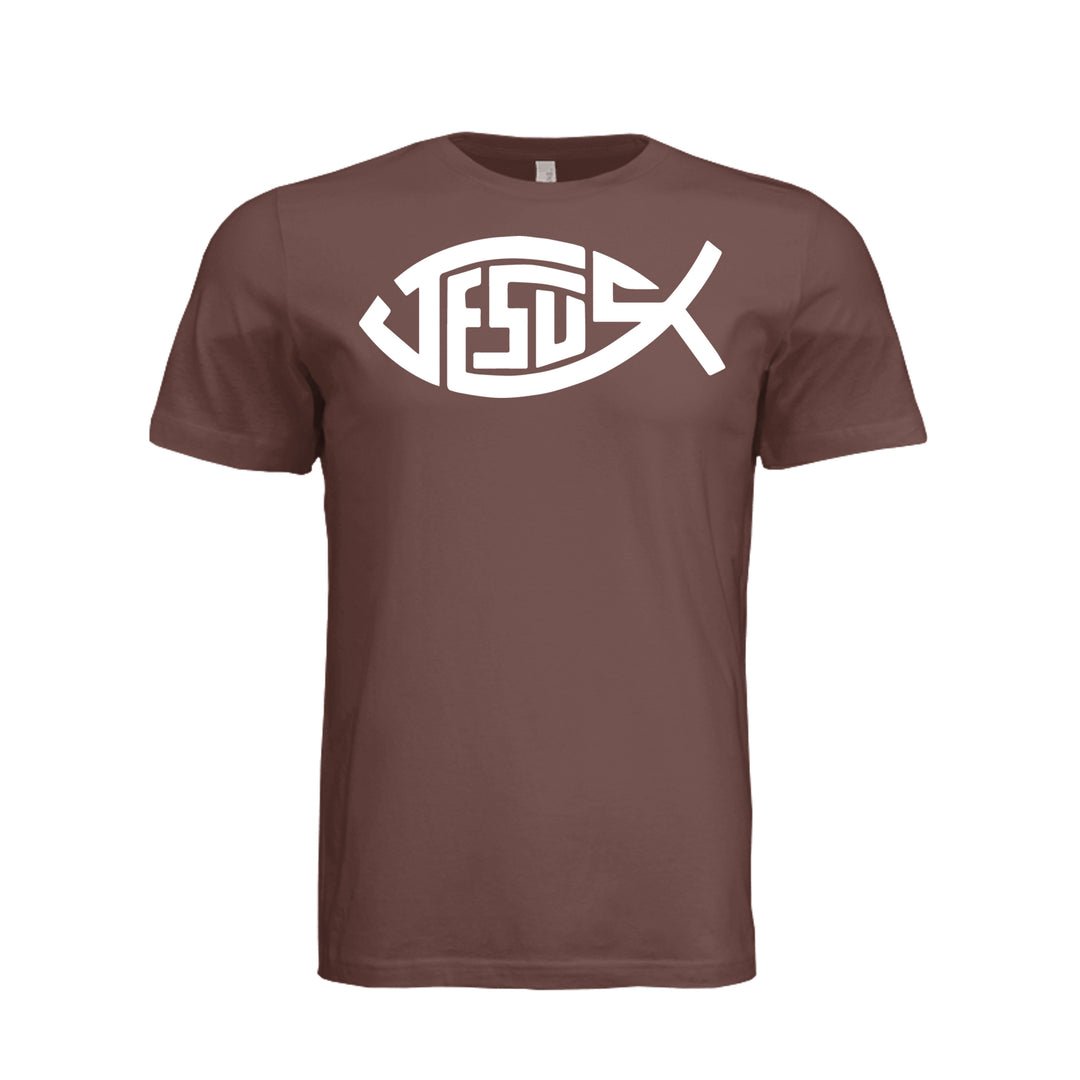 Sign of the Fish Unisex Tee - Chestnut - Stone & Sling