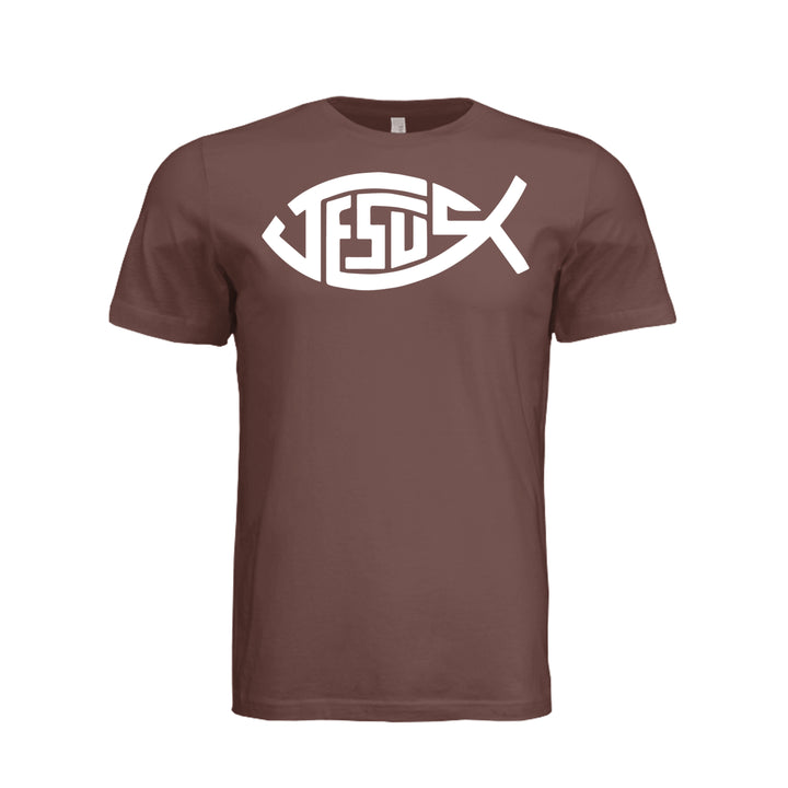 Sign of the Fish Unisex Tee - Chestnut - Stone &amp; Sling