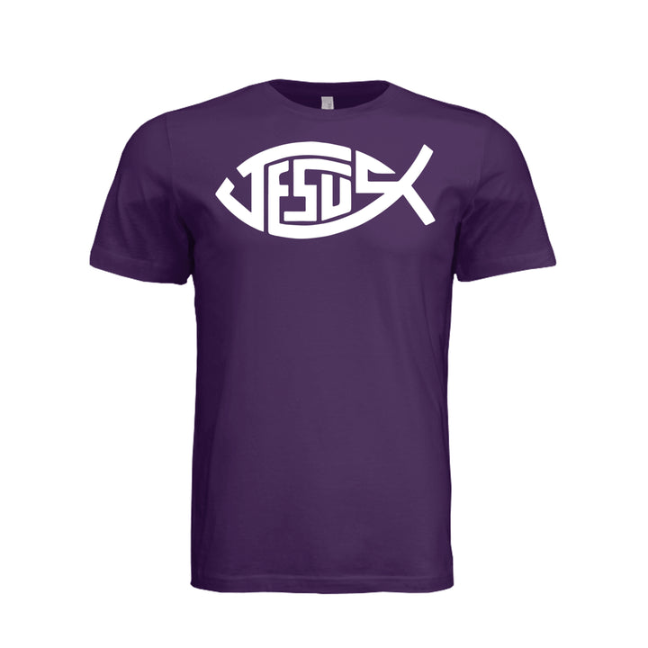 Sign of the Fish Unisex Tee - Team Purple - Stone &amp; Sling