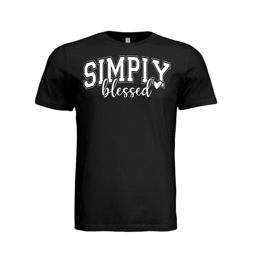 Simply Blessed Unisex Tee - Black - Stone &amp; Sling