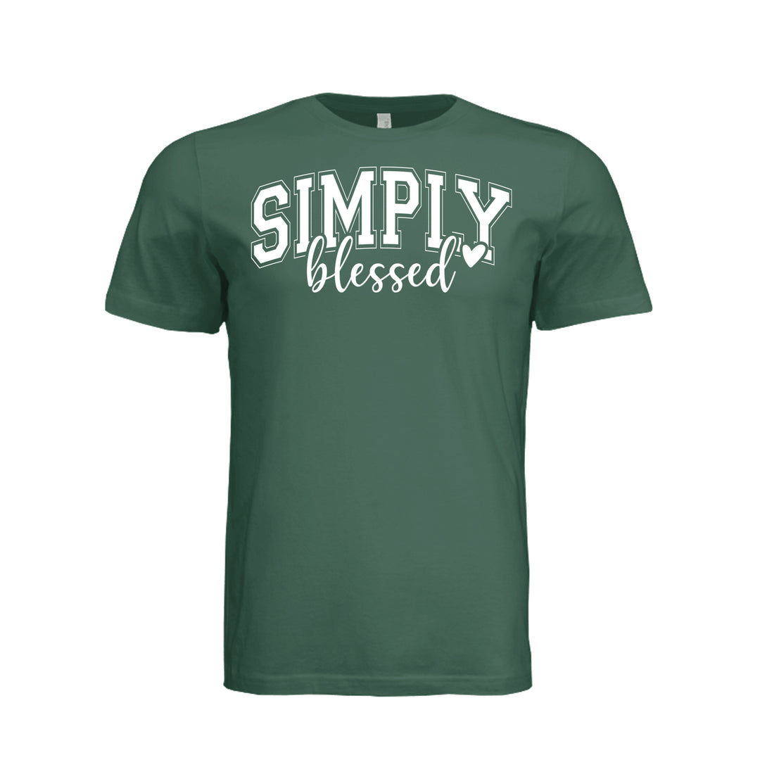 Simply Blessed Unisex Tee - Forest - Stone &amp; Sling