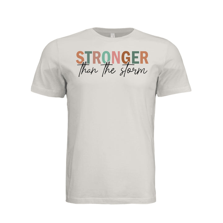 Stronger Than the Storm Unisex Tee - Vintage White - Stone &amp; Sling