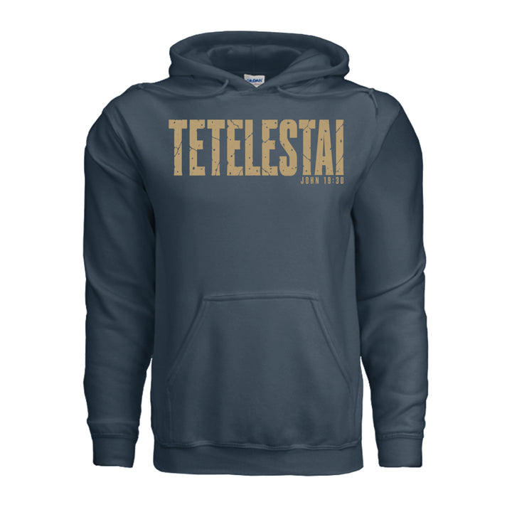 Tetelestai Hoodie - Blue Dusk - Stone & Sling