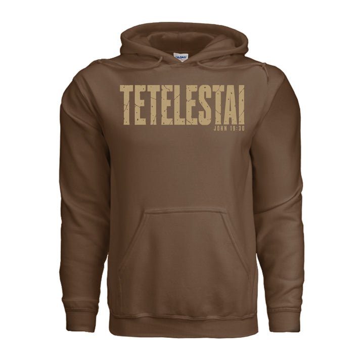 Tetelestai Hoodie - Cocoa - Stone & Sling