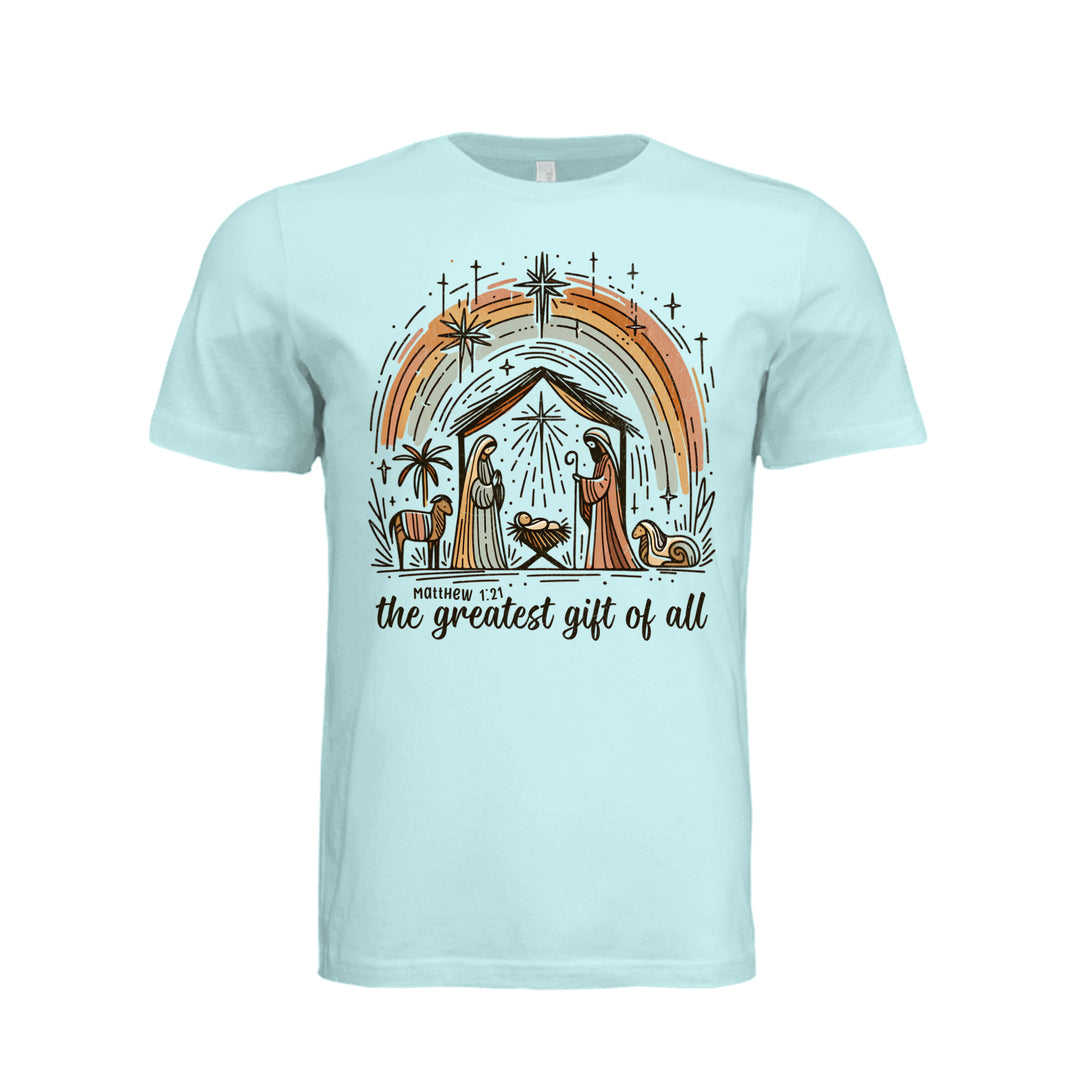 The Greatest Gift Unisex Tee - Mint - Stone &amp; Sling