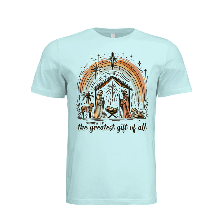 The Greatest Gift Unisex Tee - Mint - Stone &amp; Sling