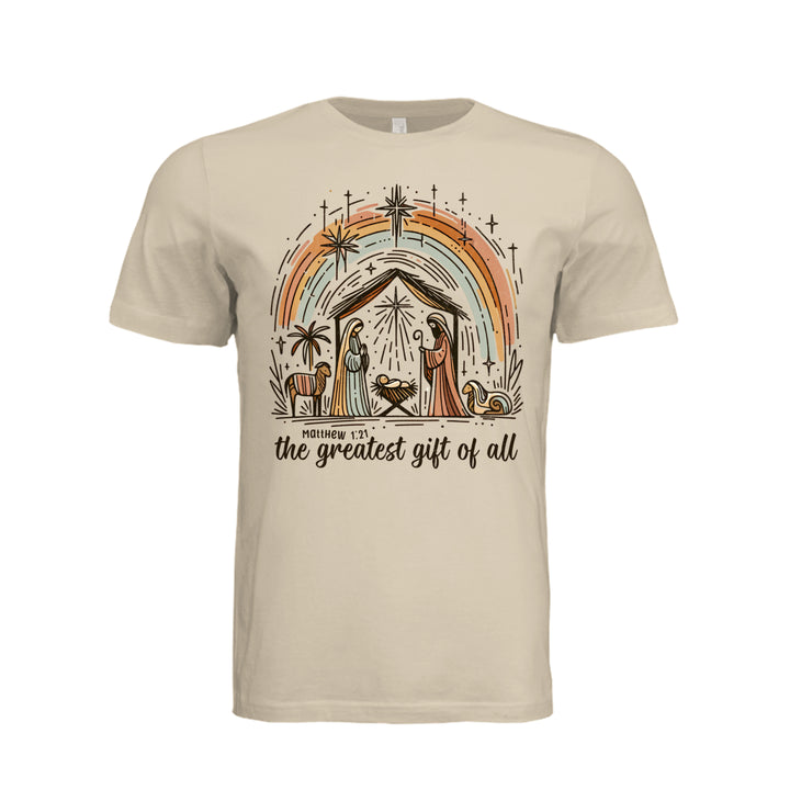 The Greatest Gift Unisex Tee - Soft Cream - Stone &amp; Sling