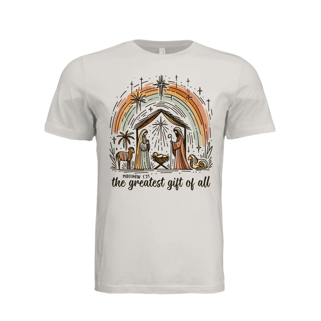 The Greatest Gift Unisex Tee - Vintage White - Stone &amp; Sling
