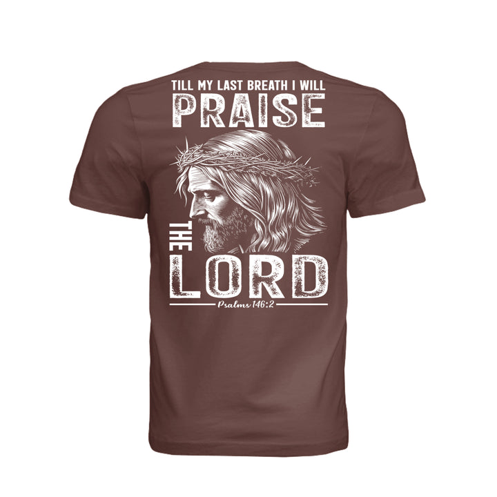 Till My Last Breath Unisex Tee - Chestnut - Back - Stone &amp; Sling