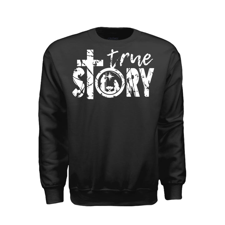 True Story Sweatshirt - Black - Stone &amp; Sling