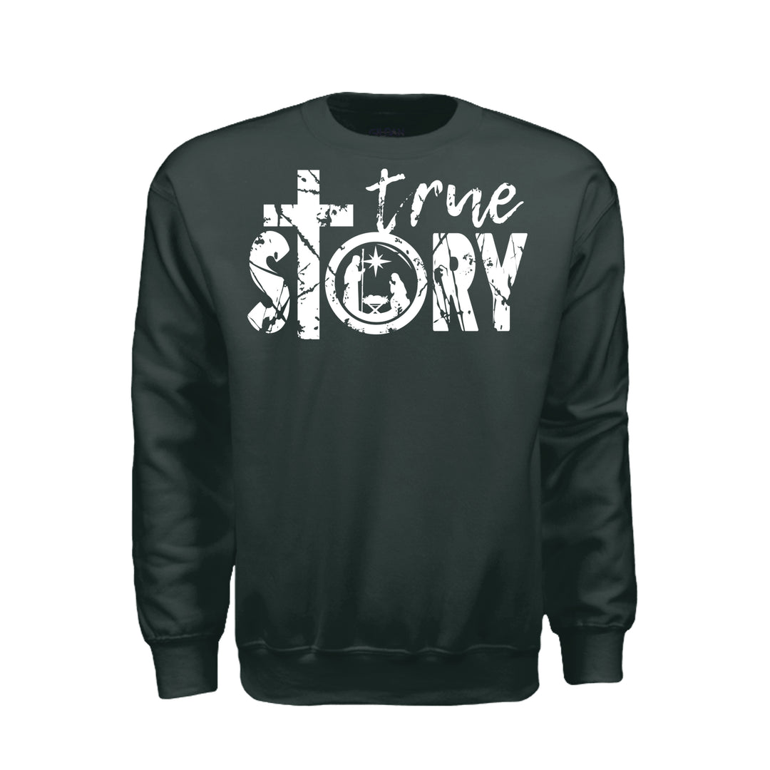 True Story Sweatshirt - Forest Green - Stone &amp; Sling