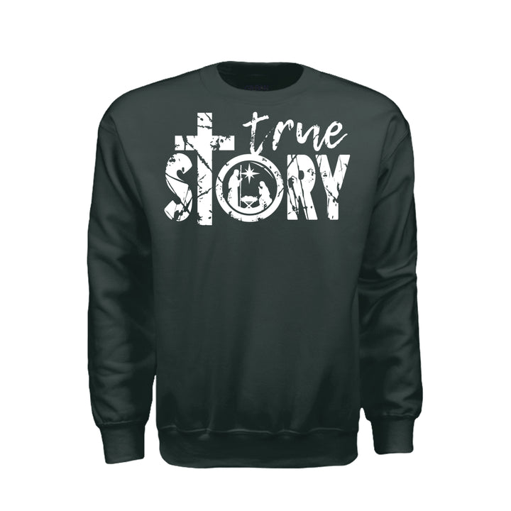 True Story Sweatshirt - Forest Green - Stone &amp; Sling