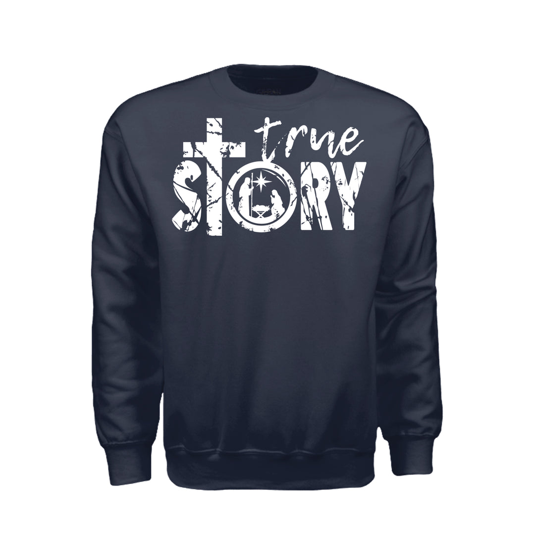 True Story Sweatshirt - Navy - Stone &amp; Sling