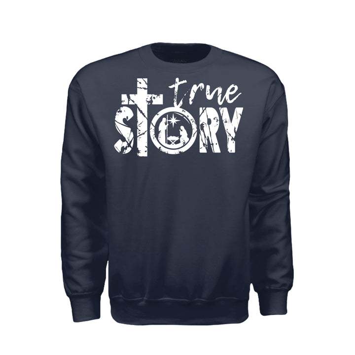True Story Sweatshirt - Navy - Stone &amp; Sling