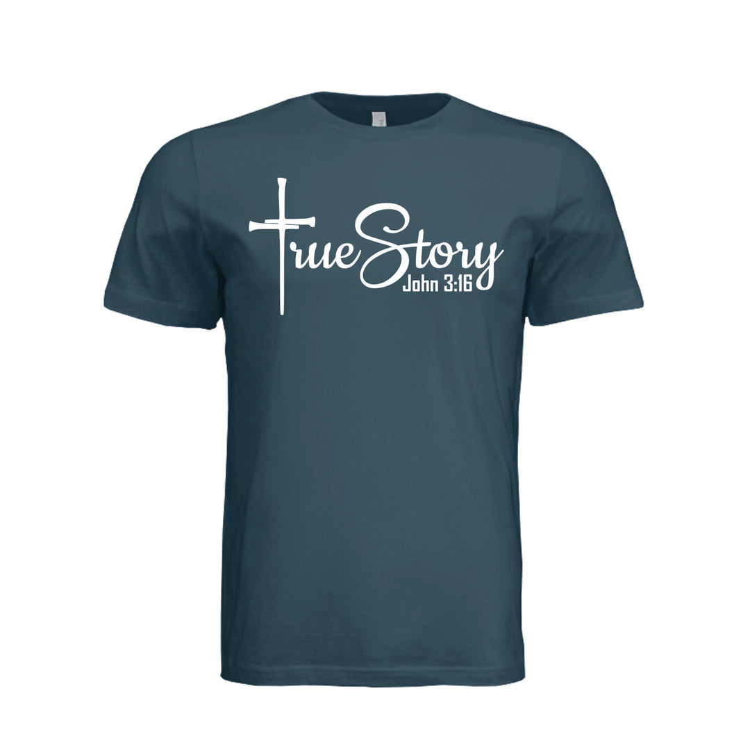 True Story Unisex Tee - Atlantic - Stone &amp; Sling