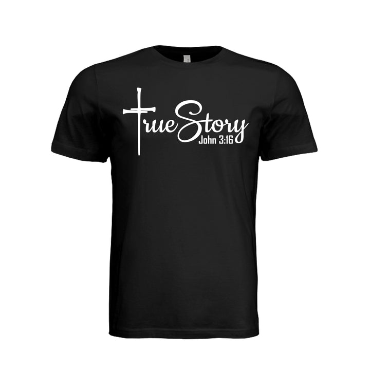 True Story Unisex Tee - Black - Stone &amp; Sling